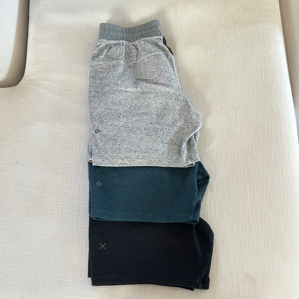 Lululemon Textured Double-Knit Shorts